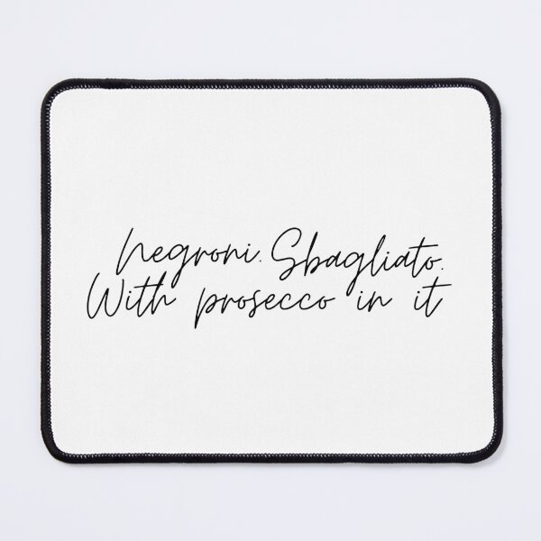 Item preview, negroni sbagliato with prosecco in it designed and sold by LannisterOnMars.