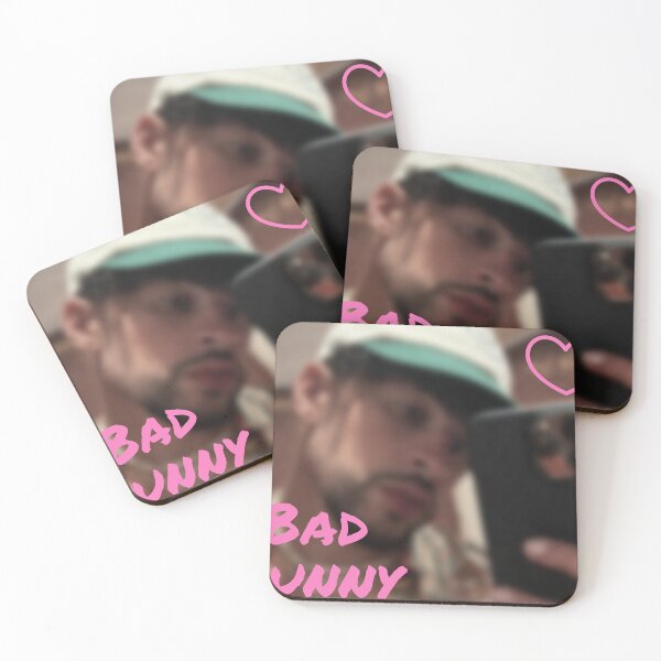Item preview, Bad bunny mirror pic designed and sold by FerxxoMafia.
