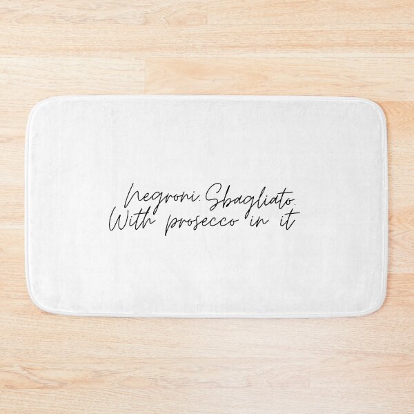Item preview, negroni sbagliato with prosecco in it designed and sold by LannisterOnMars.