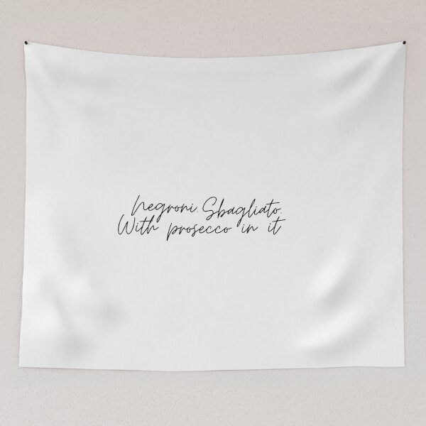 Item preview, negroni sbagliato with prosecco in it designed and sold by LannisterOnMars.