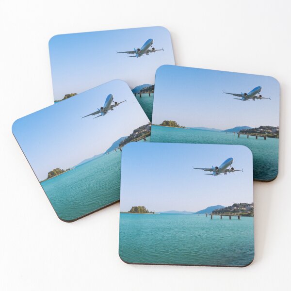 Item preview, Landing plane above Mediterranean Sea designed and sold by raphotography88.