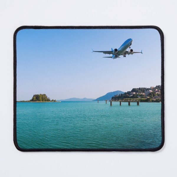 Item preview, Landing plane above Mediterranean Sea designed and sold by raphotography88.