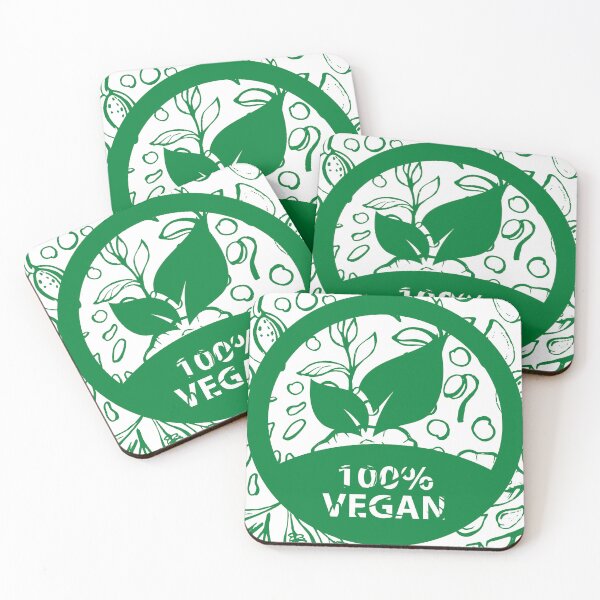 Item preview, World Vegan Day - Organic Healthy Vegetarian Green Color Design designed and sold by WBP Mart.