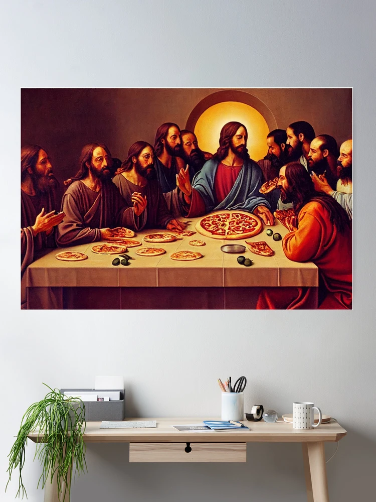 49×101 最後の晩餐 Last Supper タペストリー ラグ Sadao+Watanabe+-+The+Last+