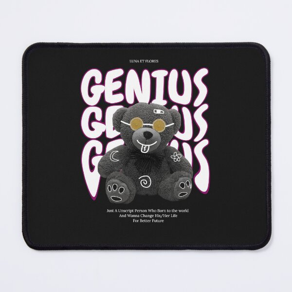 Item preview, Genius Bear - Streetwear Design designed and sold by geniusbtlzy.