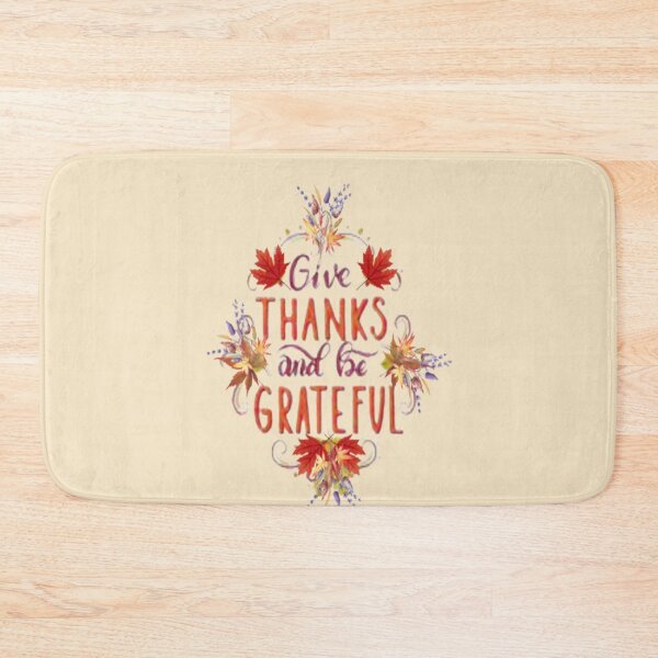 Item preview, Give Thanks and be Grateful, Plaid and all things pumpkin Thanksgiving ,Thankful Grateful Blessed, Pumpkin spice and all things nice designed and sold by Adri Barnard.