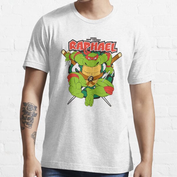 Trevco Teenage Mutant Ninja Turtles Cool But Crude Raphael T-Shirt 100% Cotton / S / Yellow