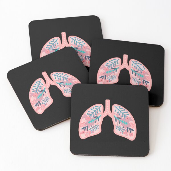 Item preview, Flower Lung Sticker designed and sold by zzsstore084.