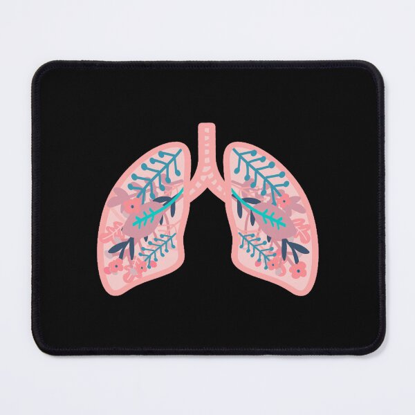 Item preview, Flower Lung Sticker designed and sold by zzsstore084.