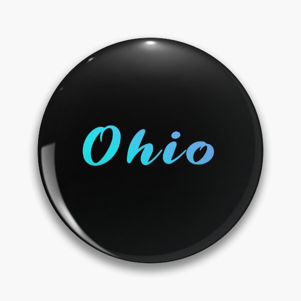 Item preview, Ohio Blue Gradient Writing designed and sold by Zandrasart.
