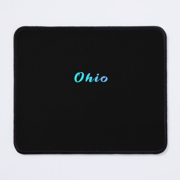 Item preview, Ohio Blue Gradient Writing designed and sold by Zandrasart.