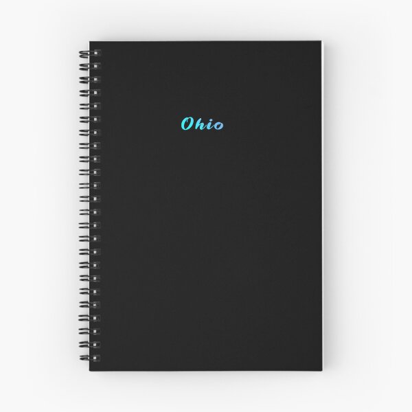 Item preview, Ohio Blue Gradient Writing designed and sold by Zandrasart.