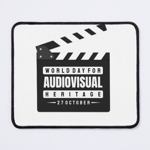 Item preview, World Day For Audiovisual Heritage designed and sold by vaske-bros.