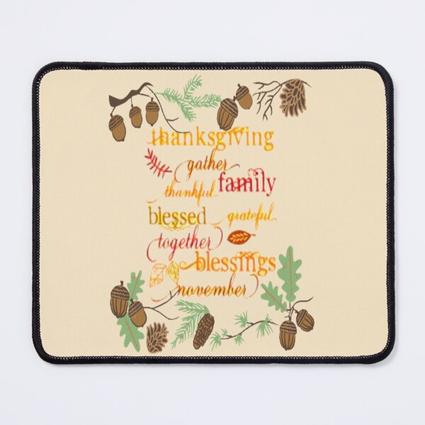 Item preview, Thanksgiving Blessings, Plaid and all things pumpkin Thanksgiving ,Thankful Grateful Blessed, Pumpkin spice and all things nice designed and sold by Adri Barnard.