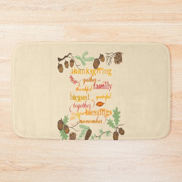 Item preview, Thanksgiving Blessings, Plaid and all things pumpkin Thanksgiving ,Thankful Grateful Blessed, Pumpkin spice and all things nice designed and sold by Adri Barnard.