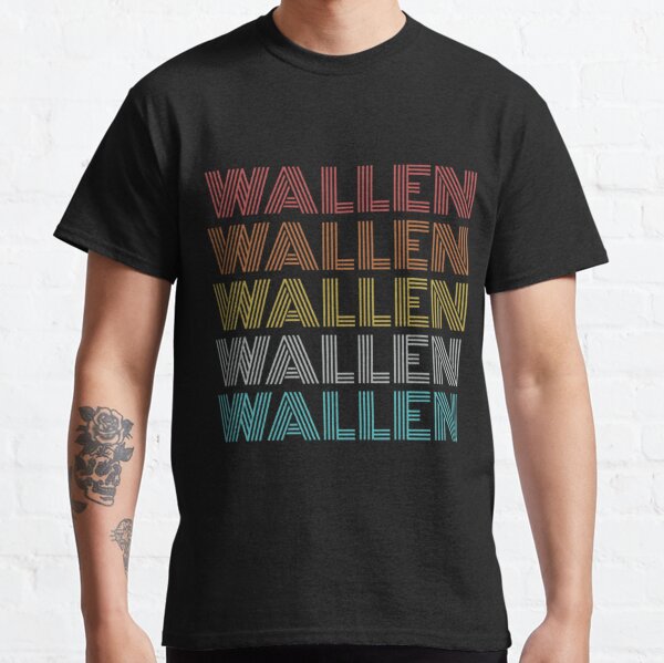 Retro Vintage Wallen Classic T-Shirt