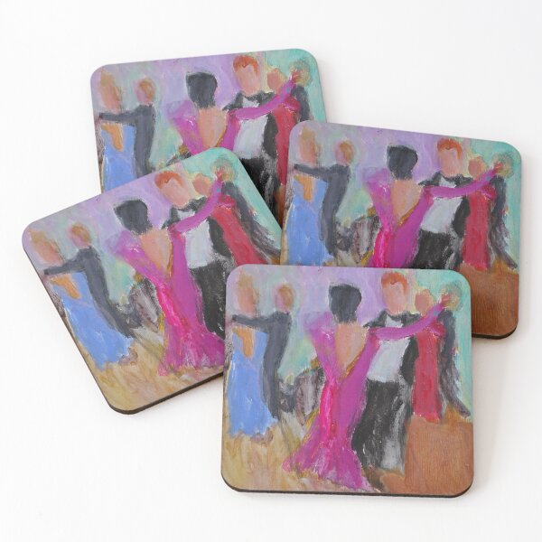 Item preview, Ballroom Dance Competitors Orginal Art by Andrea Goldsmith designed and sold by Andrea Goldsmith.