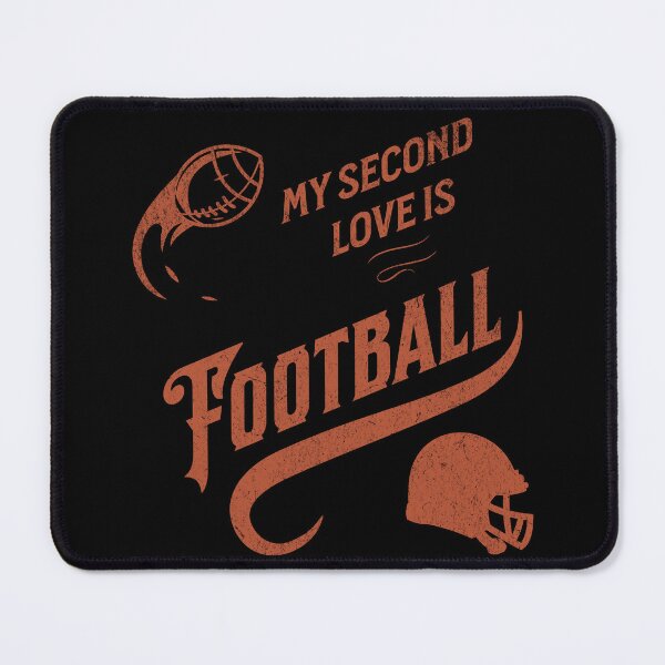 Item preview, My second love is football designed and sold by JoRealm.