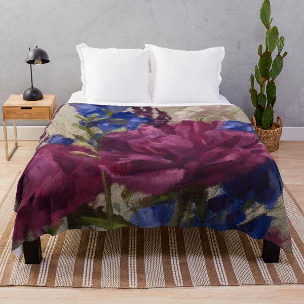 Item preview, Abundance • Floral Painting by Rebecca Finch designed and sold by finchstore.