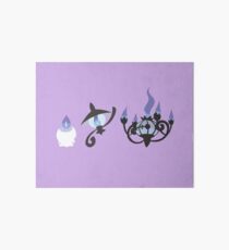 Litwick Evolution Art Board