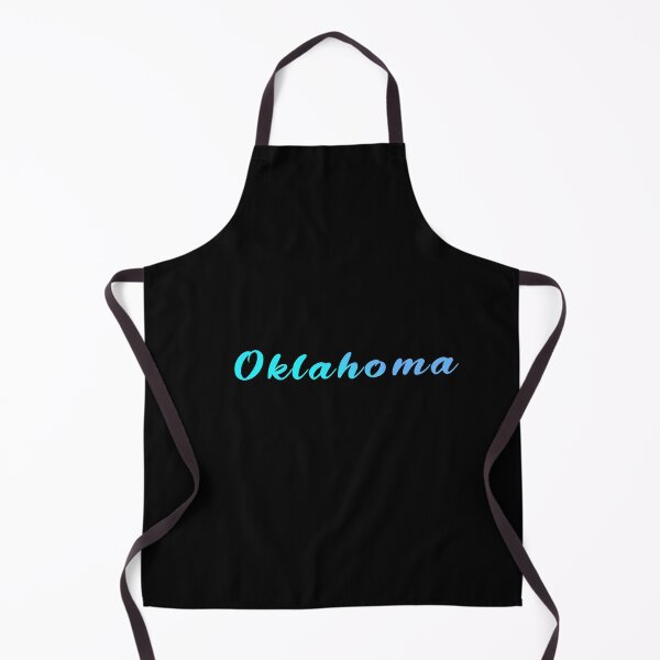 Item preview, Oklahoma Blue Gradient Writing designed and sold by Zandrasart.