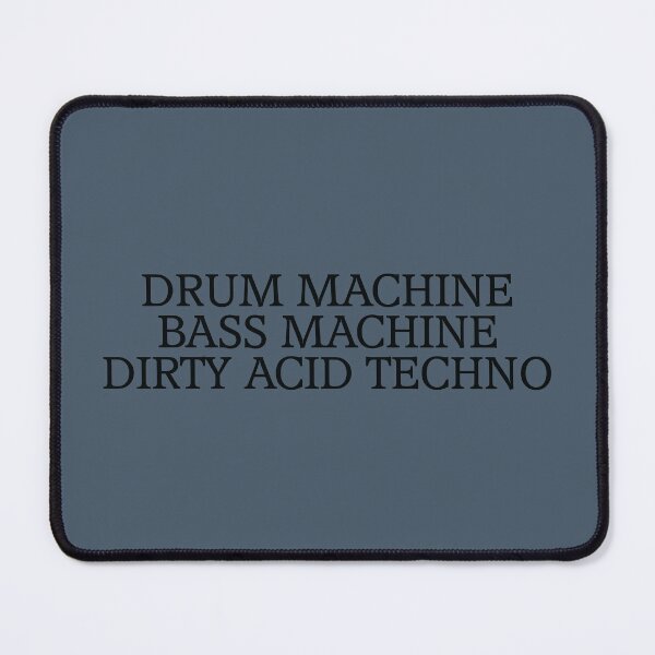 Item preview, Drum Machine Bass Machine Acid Techno designed and sold by AtomicMalibu.