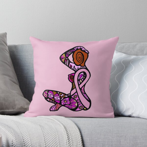 Be Aware Throw Pillow