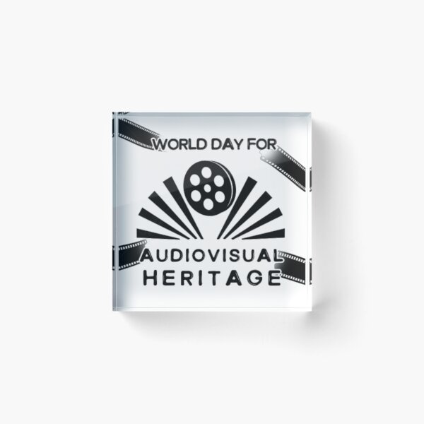 Item preview, World Day For Audiovisual Heritage designed and sold by vaske-bros.