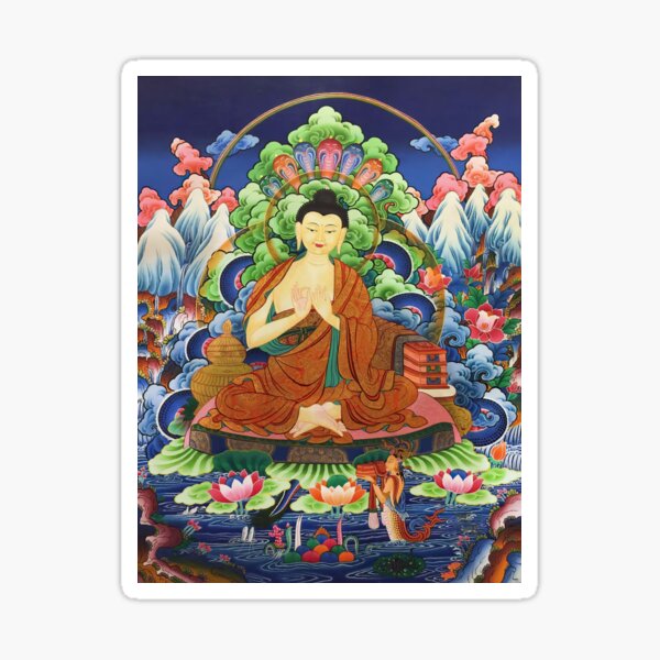 Item preview, Lord Nagarjuna Buddhist Thangka Painting  designed and sold by Onodera.