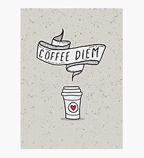 Kaffee Diem Koffein Addict Fotodruck