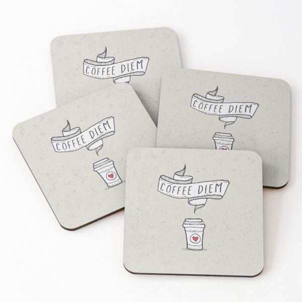 Item preview, Coffee Lover Carpe Diem Caffeine Addict designed and sold by BluePlanet.