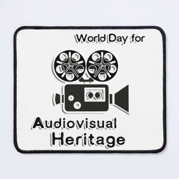 Item preview, World Day For Audiovisual Heritage designed and sold by vaske-bros.