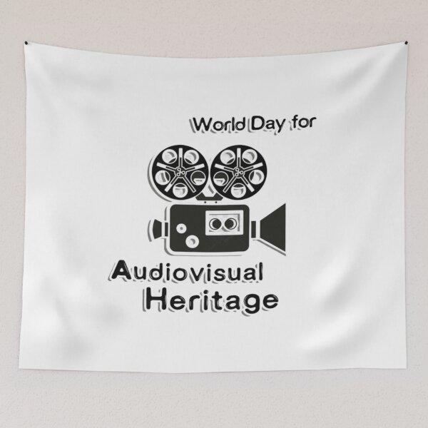 Item preview, World Day For Audiovisual Heritage designed and sold by vaske-bros.