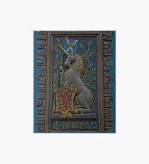 Scotland's Unicorn Art Board Print