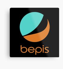 Bepis Aesthetic Metal Print