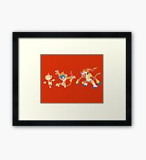 Chimchar Evolution Framed Print