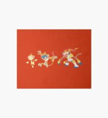 Chimchar Evolution Art Board