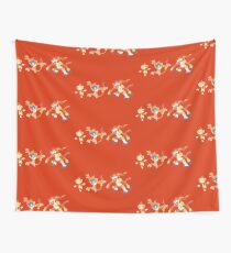 Chimchar Evolution Wall Tapestry