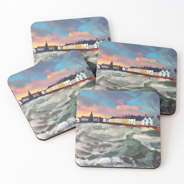 Item preview, 'Blustery day, Anstruther Harbour, Fife' designed and sold by Stephen Howard  Harrison.