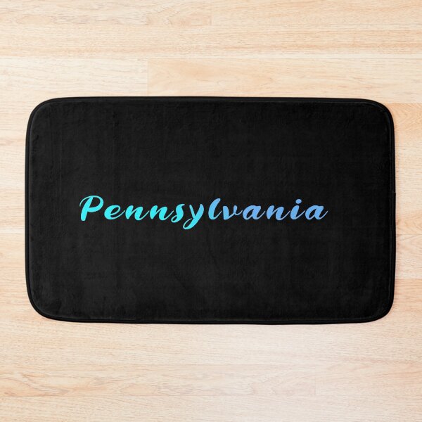 Item preview, Pennsylvania Blue Gradient Writing designed and sold by Zandrasart.