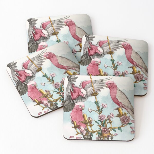 Item preview, Galahs designed and sold by Lisa-Lennon-Art.