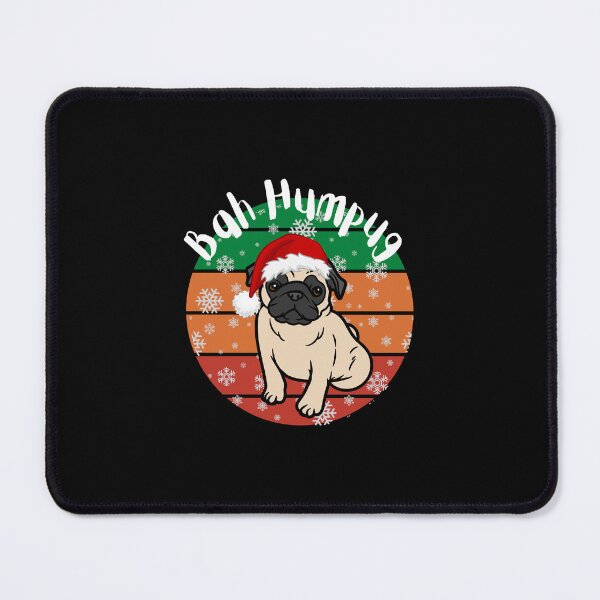 Item preview, Bah Humpug Bah humbug pug pun designed and sold by JoeyGrace.