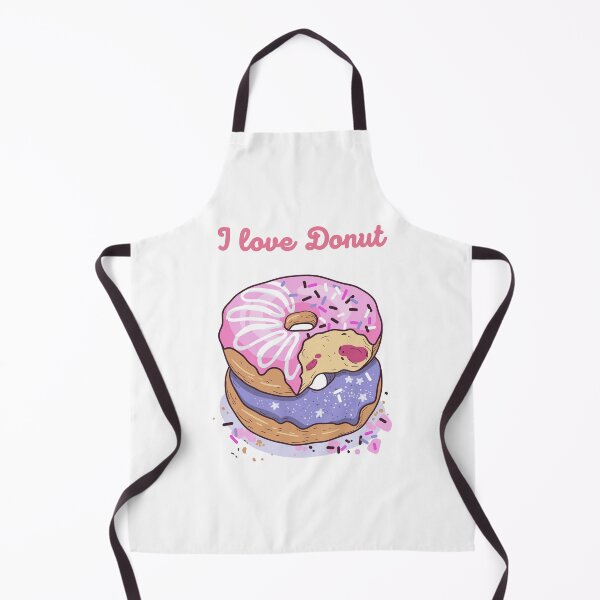 Item preview, I Love Donut, Pink and Blue Donut, Sprinkle Donut designed and sold by AngelMaha.
