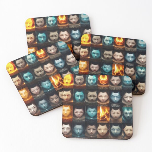 Item preview, Japanese Evil Faces designed and sold by mayza-shop.