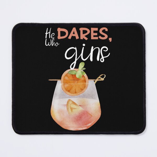 Item preview, Cool Funny Alcoholic Drink Saying - He Who Dares, Drink designed and sold by laiwole.