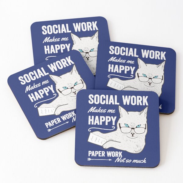 Item preview, Social Work Makes Me Happy designed and sold by Cariocas.