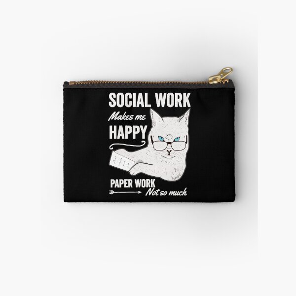 Item preview, Social Work Makes Me Happy designed and sold by Cariocas.