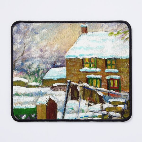 Item preview, Cottage in the Snow designed and sold by mattypainter.