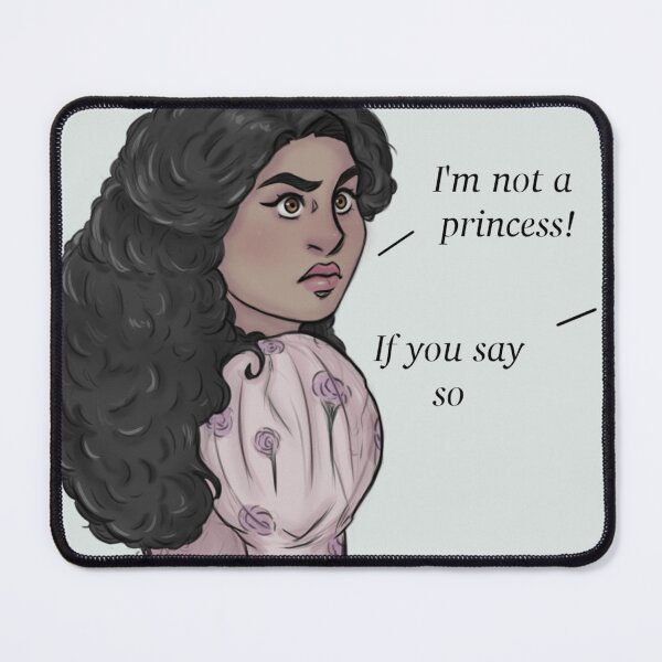 Item preview, I'm not a princess - Agatha SGE designed and sold by TJDisney.