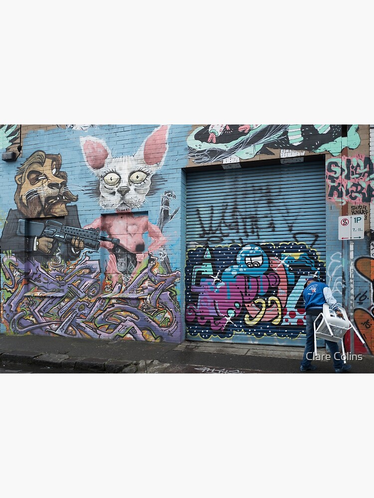 "Put that chair down. Now!" Poster by colinsart Redbubble